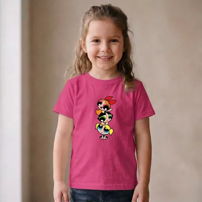 Camiseta Algodão fio 30.1 - Estampa em DTF Meninas