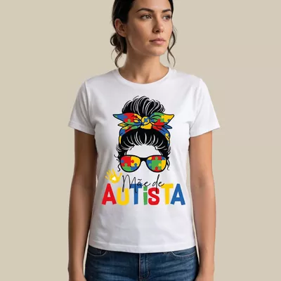 Camiseta Adulto Algodão fio 30.1 - Estampa em DTF