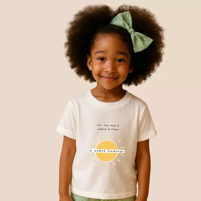 Camiseta Algodão fio 30.1 - Estampa em DTF - É sob